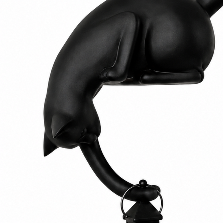 Ledgekit – The Shelf-Edge Cat Lantern That Keeps You Company 2pcs ( 1 Black + 1 White)