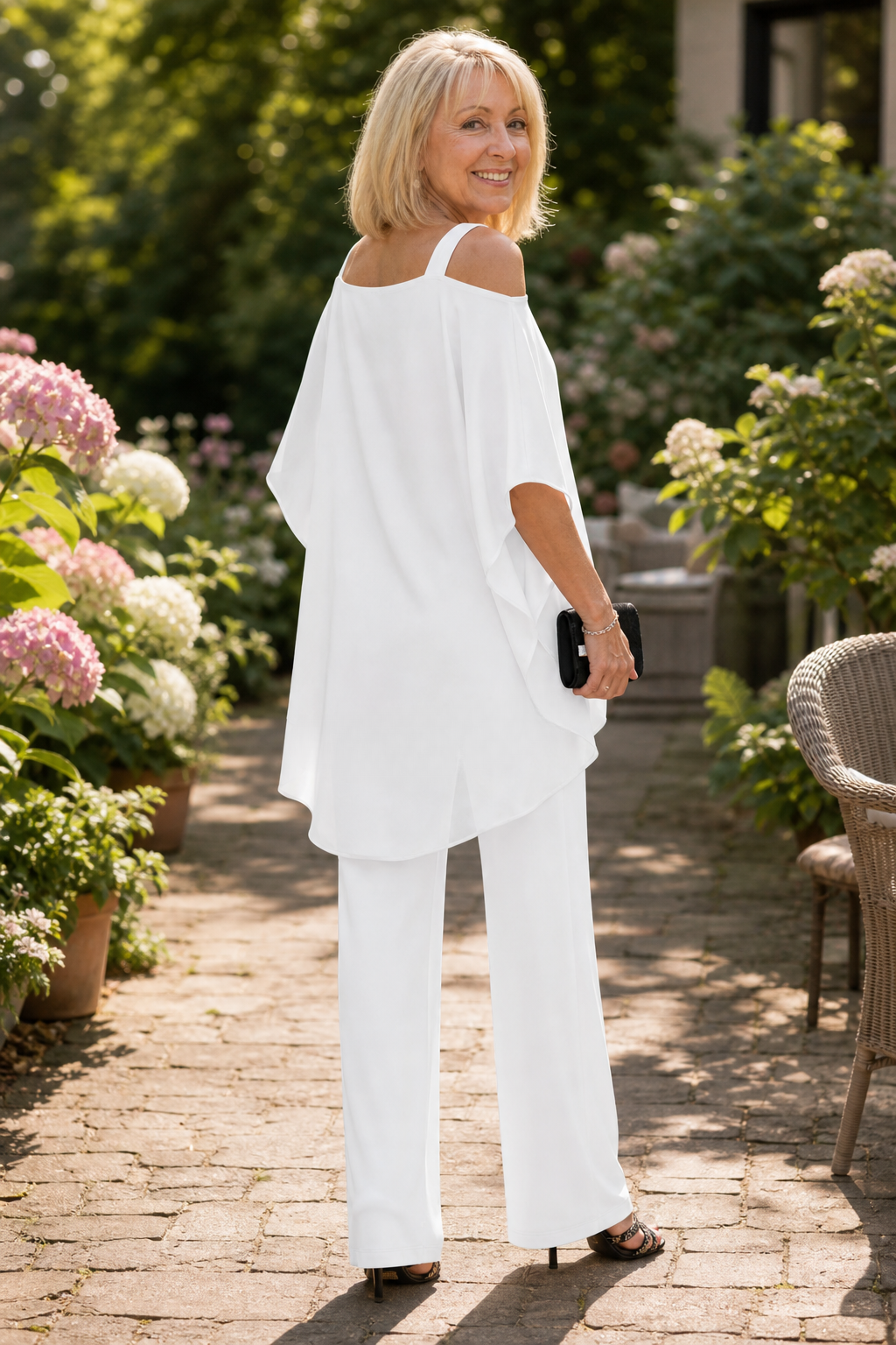 Mariella – Asymmetric Layered Two-Piece Set