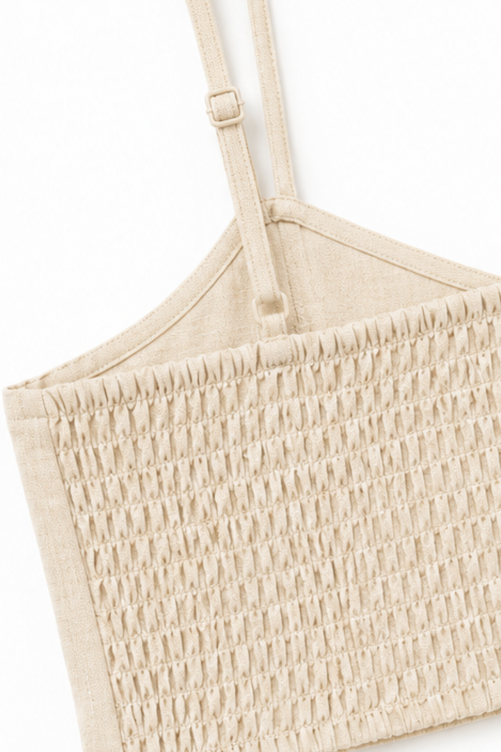 Mornday – Cotton-Linen Cardigan, Cami And Wide-Leg Pants Set