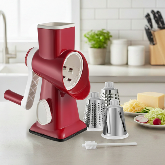 Gratéra™ – Rotary All in One Grater with Suction Base
