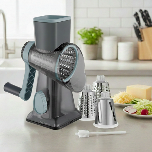 Gratéra™ – Rotary All in One Grater with Suction Base