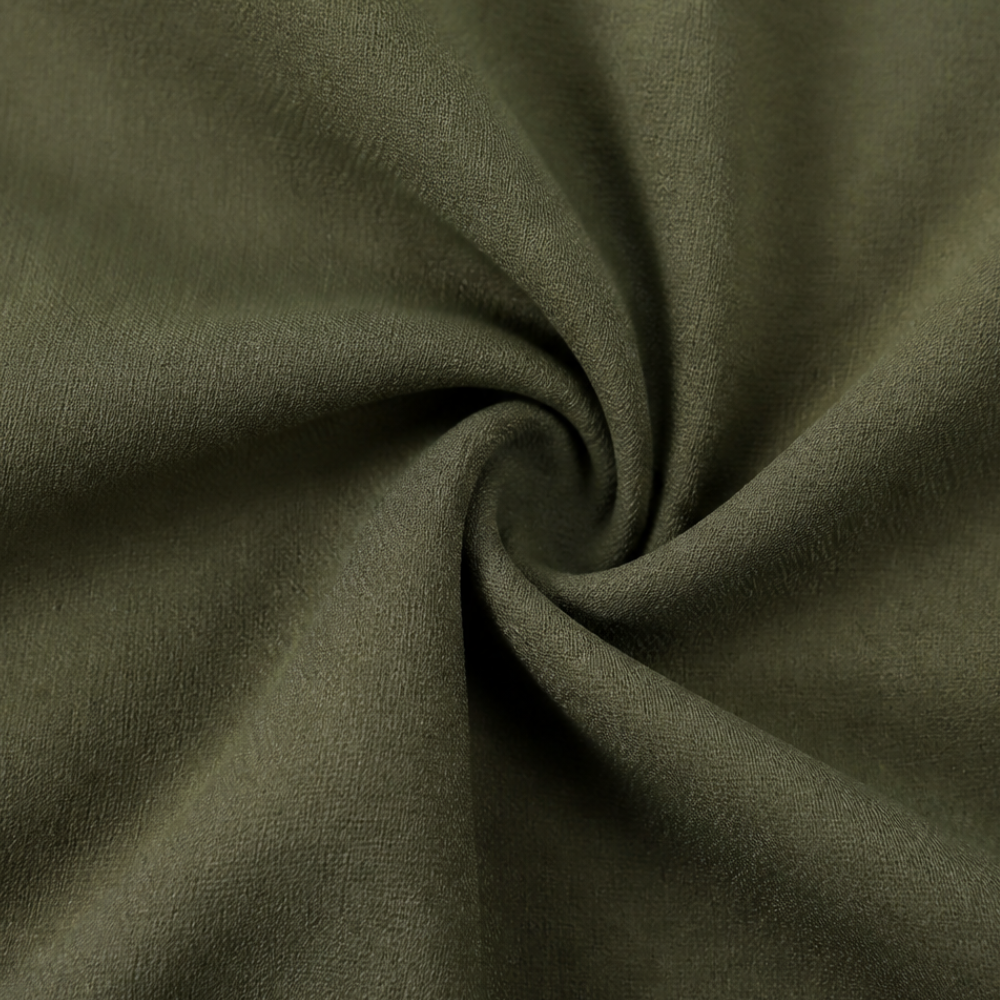 Draperie – Cape Sleeve Asymmetric Hem Maxi Dress