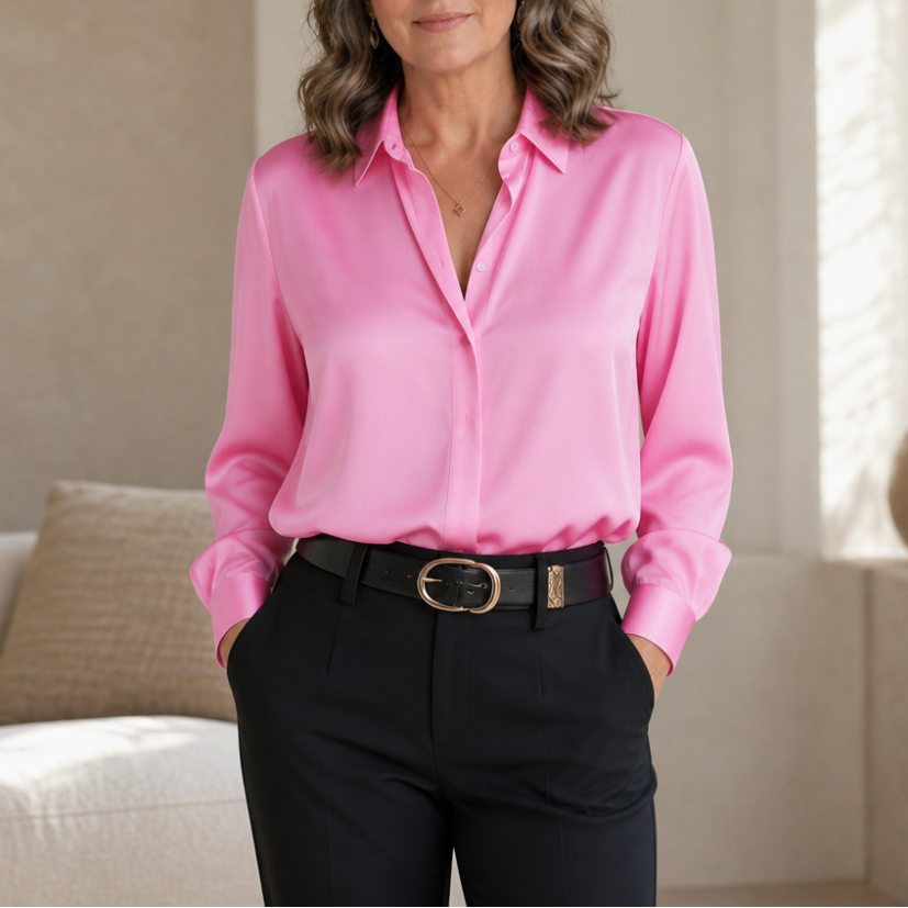 Satinelle – Long-Sleeve Shirt