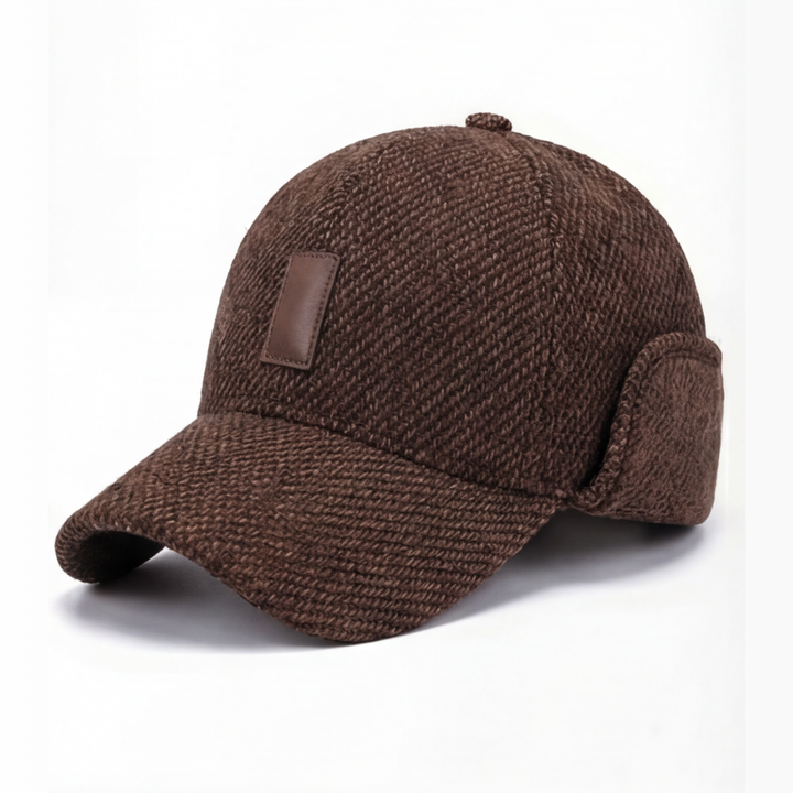 Coldguard - Fleece lined winter baseball cap with ear flaps