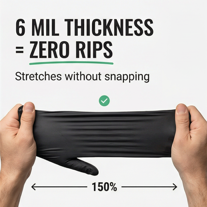 Gripshield™ – Heavy Duty Nitrile Gloves (100 Pack)