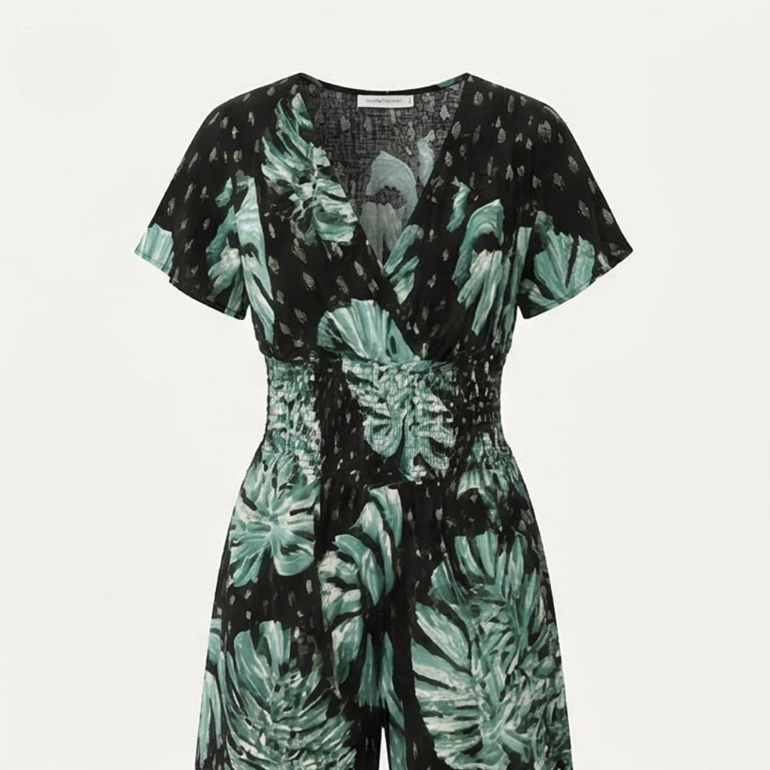Solena™ – Breezy V Neck Summer Romper