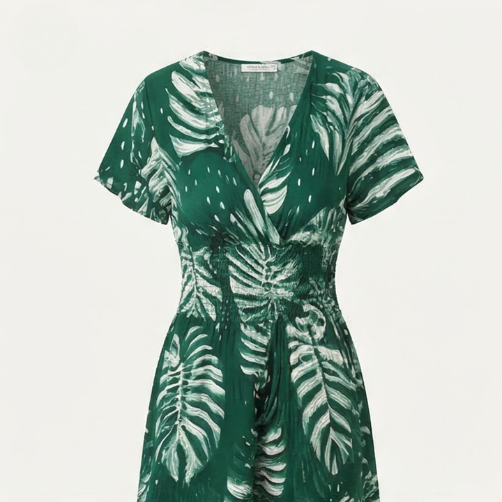 Solena™ – Breezy V Neck Summer Romper
