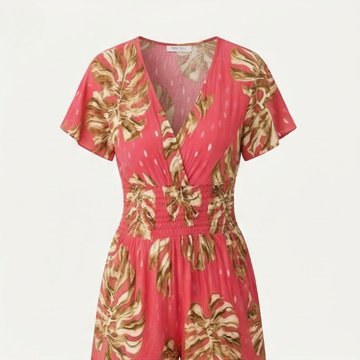 Solena™ – Breezy V Neck Summer Romper