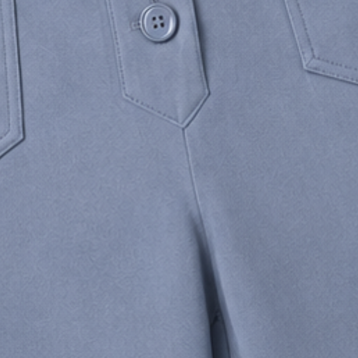 Reliefwear – High-Waist Faux-Button Stretch Pull-On Pants