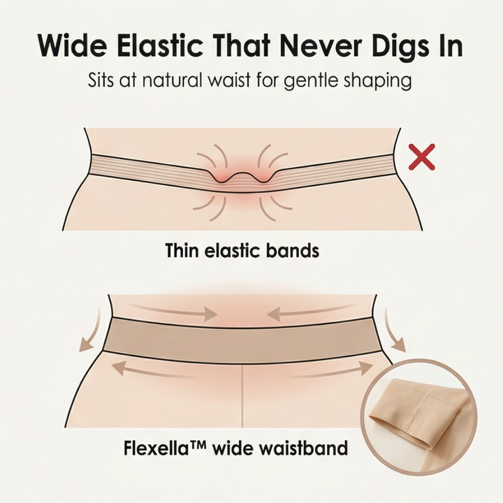 Flexella - Women's breathable elastic tights