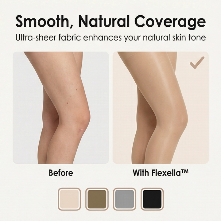 Flexella - Women's breathable elastic tights