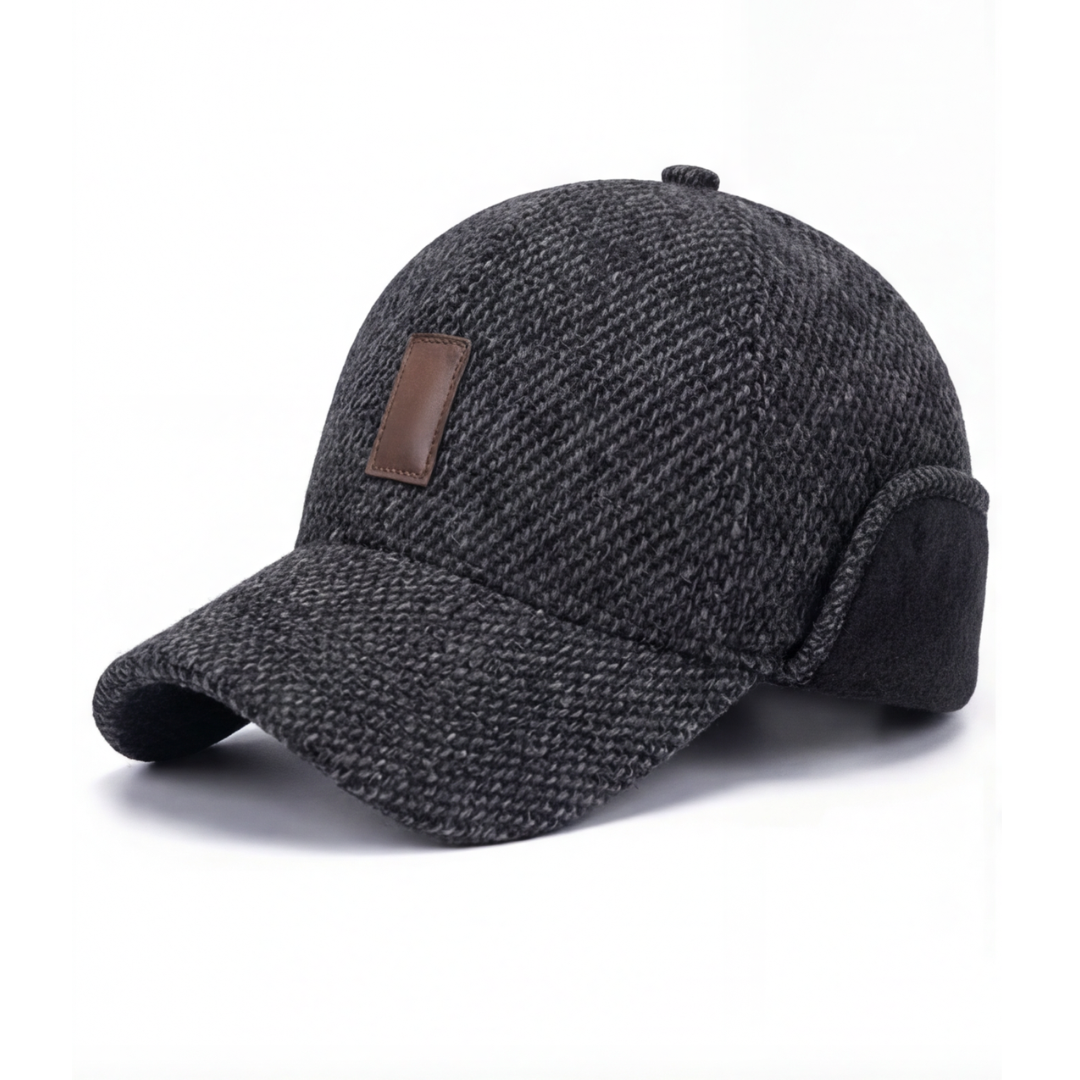 Coldguard - Fleece lined winter baseball cap with ear flaps