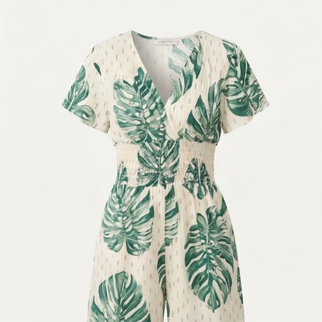 Solena™ – Breezy V Neck Summer Romper