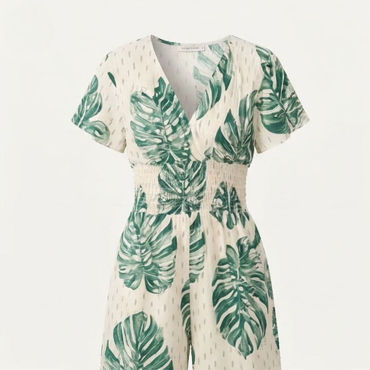 Solena™ – Breezy V Neck Summer Romper