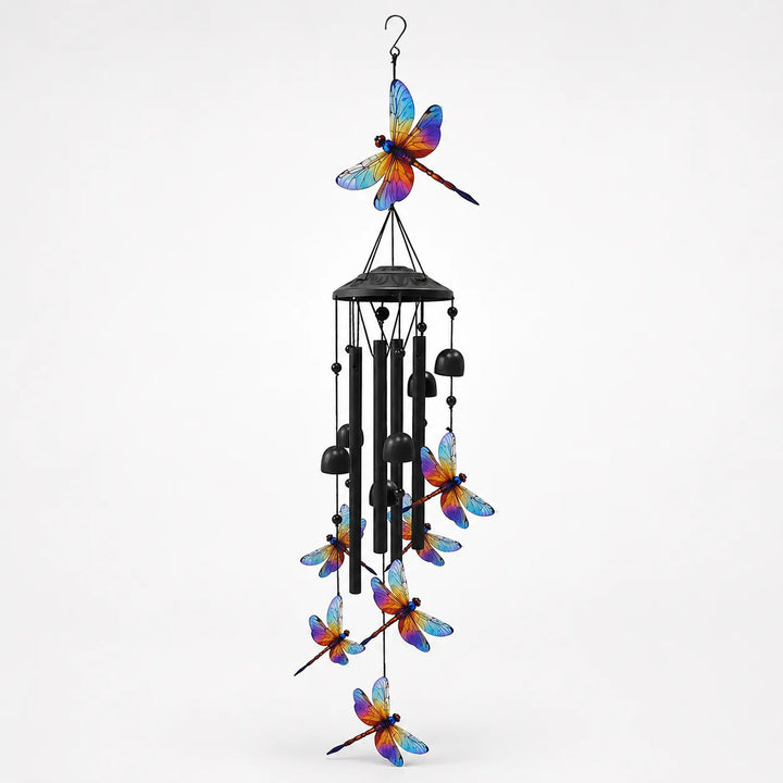 Birdsong – Rainbow Hummingbird Wind Chime for Garden, Patio & Porch