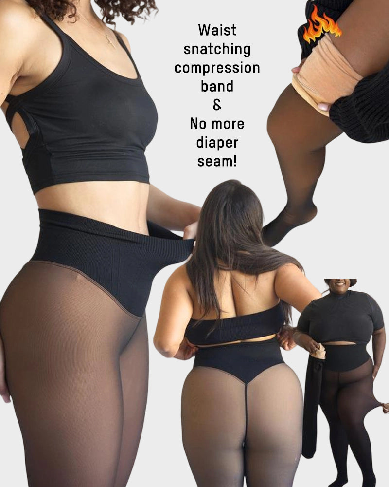 ThermaLuxe™ – One-Seam Compression Band Leggings