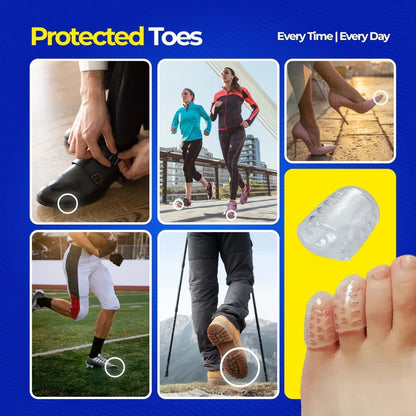 Feeluxe™ - Anti-Friction Silicone Toe Protectors (2+3 Free)