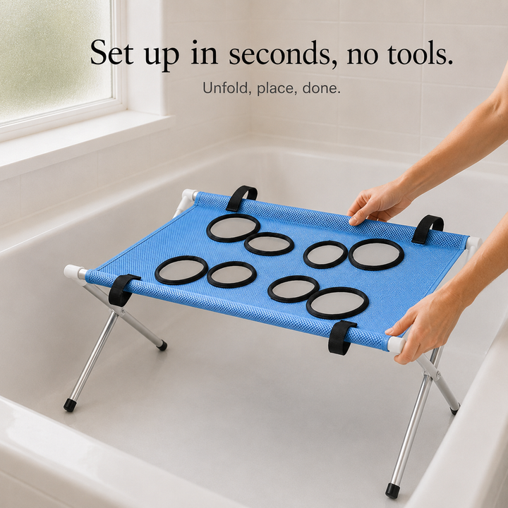 Stillpaw – Elevated Non-Slip Pet Bathing Platform