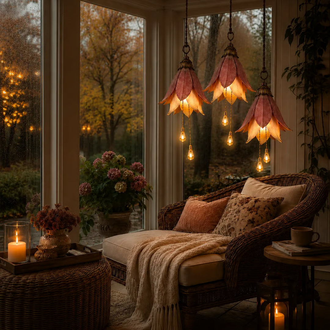 Florabloom – Flower-Shaped Hanging Pendant Lights