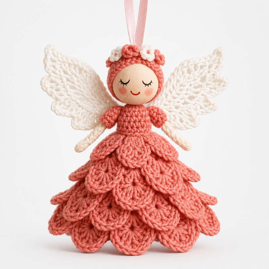 Angelmade – Beginner Crochet Angel Ornament Kit