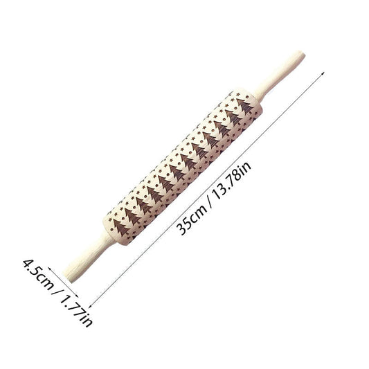 Noëlly™ – Christmas Embossing Rolling Pin (50% Off)