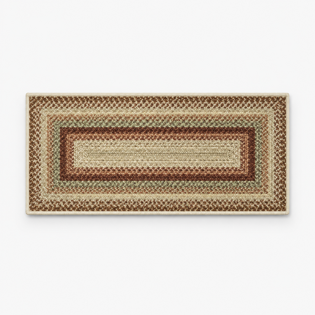 Wovella – Woven Non-Slip Kitchen Runner Rug (2-pack)