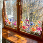 Florenza - Floral Window Stickers for a Spring Home Refresh (2+1 Free)
