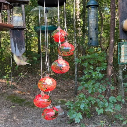 Sonatura™ - Charming Wind Chimes Hummingbird Feeder (50% Off)
