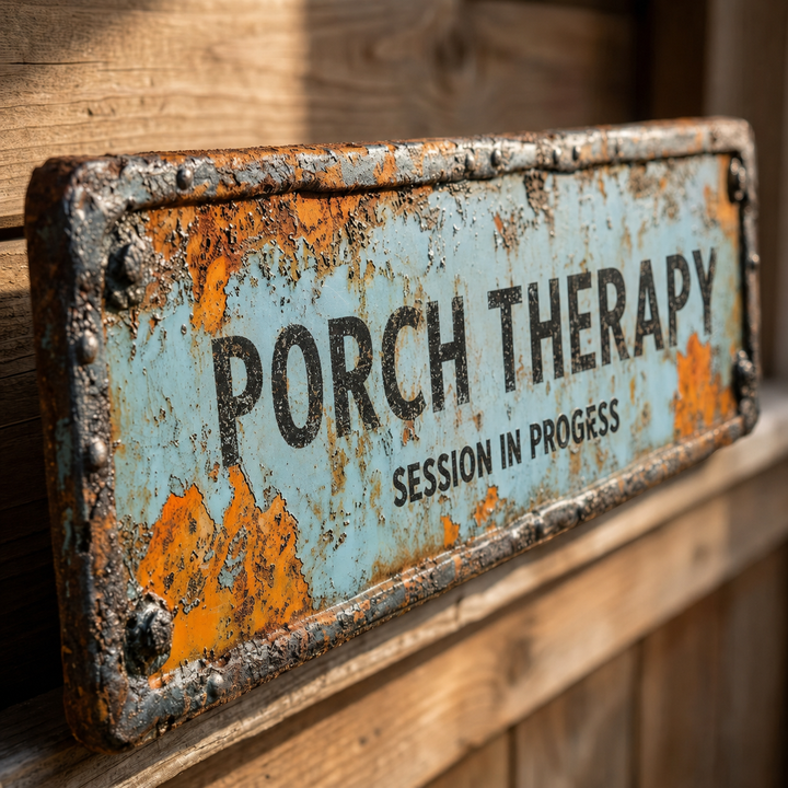 Porchly – Vintage Farmhouse Porch Therapy Plaque