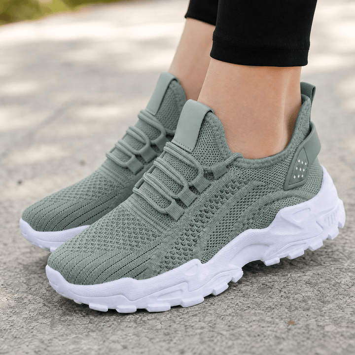 Airessa – Breathable Mesh Sneakers for All Day Comfort Teal / 6