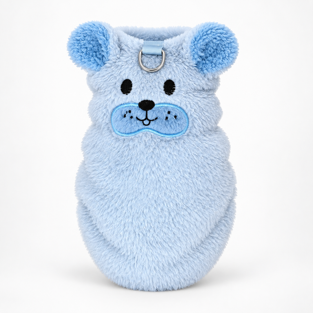 CozyTrail – Fleece-Lined Dog Vest With Leash Ring