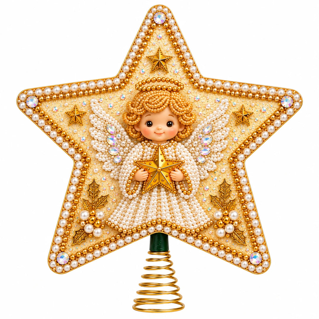 Starryloom – Santa Diamond Painting Christmas Tree Topper