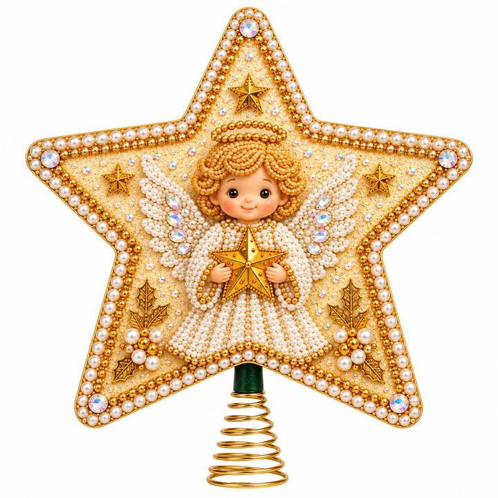 Starryloom – Santa Diamond Painting Christmas Tree Topper