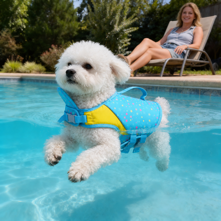 Floatpup – The Life Vest That Floats Him Level, Not His Chin