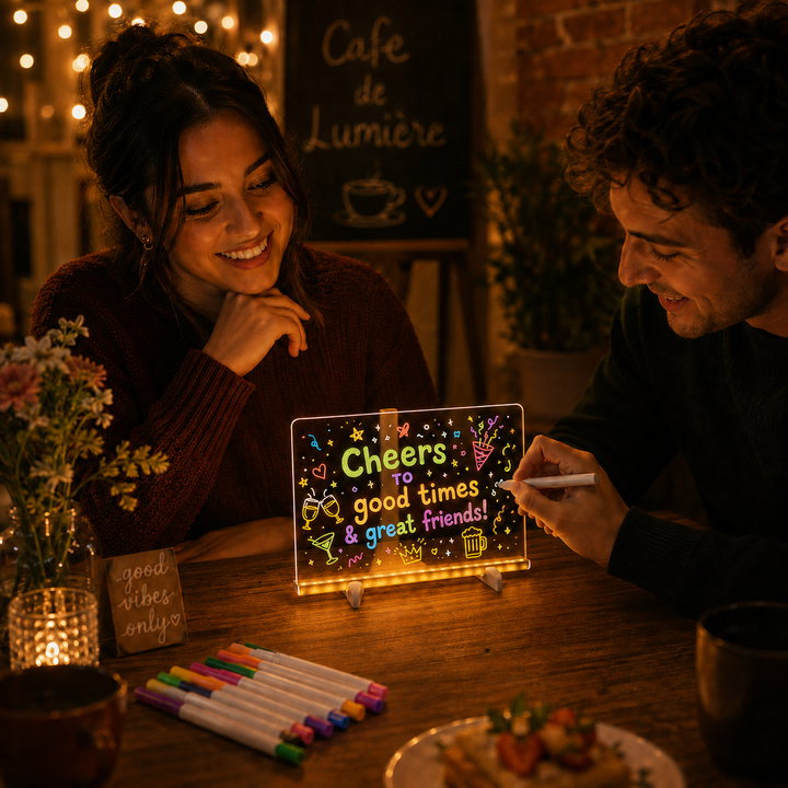 Lumidoodle – LED Light-Up Acrylic Drawing Board