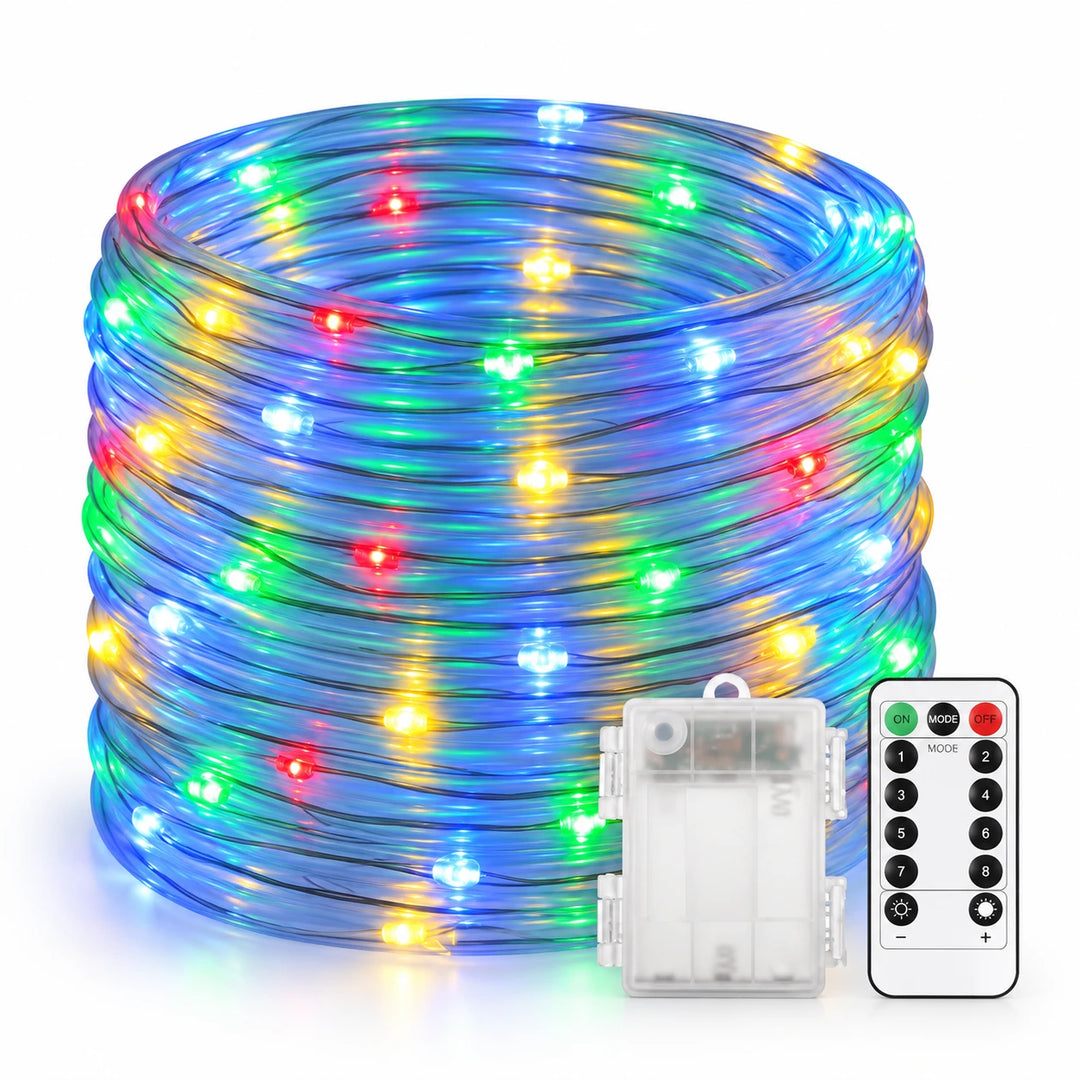 Everglow – Solar PVC Tube Outdoor String Lights