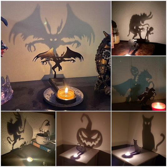 WickWinks™ – Decorative Shadow Stand for Halloween Nights  (50% Off)