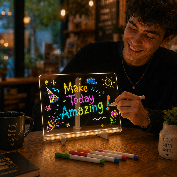 Lumidoodle – LED Light-Up Acrylic Drawing Board