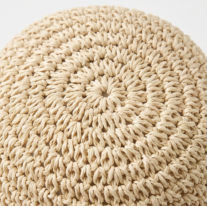 Bellabrim – Woven straw hat with bow detail