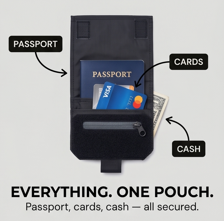 Beltora – Slim Belt Wallet for Hidden Carry
