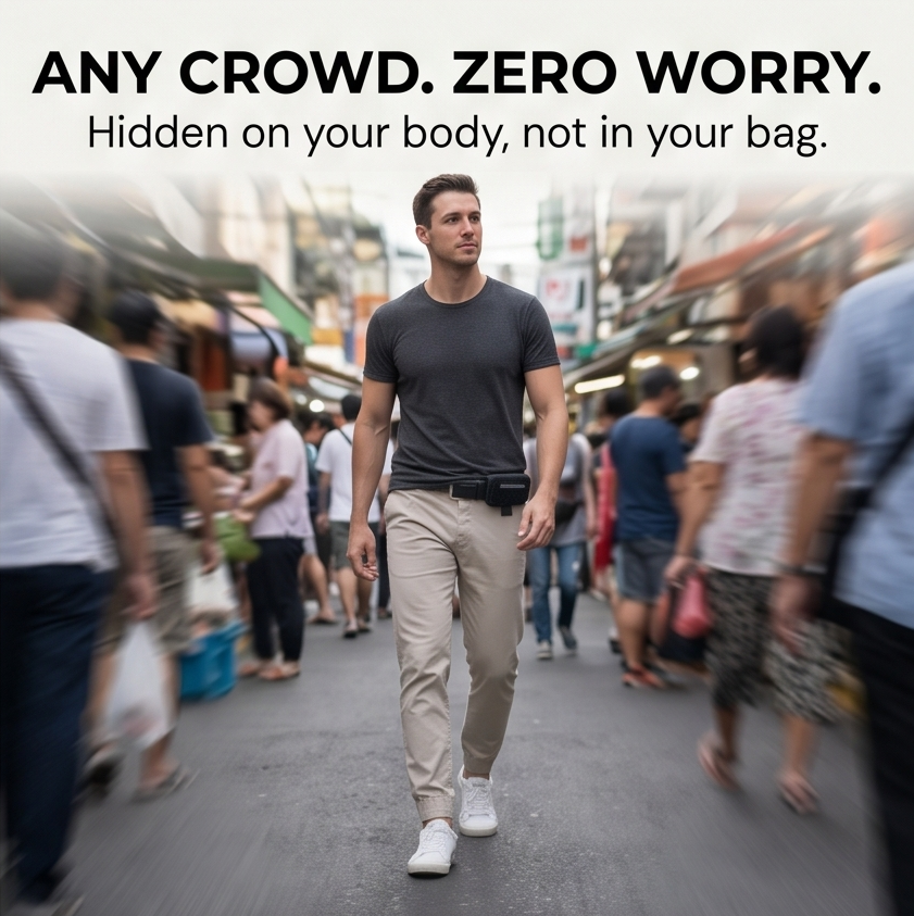 Beltora – Slim Belt Wallet for Hidden Carry