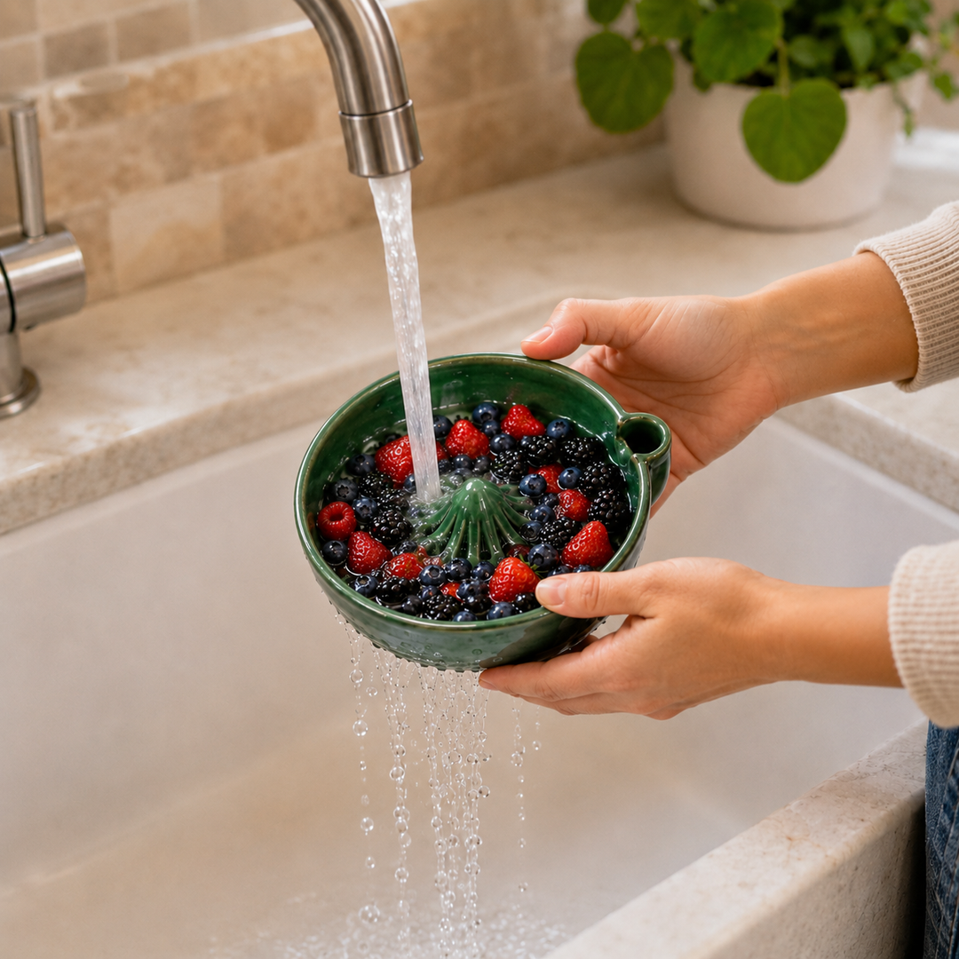Swirlbowl – Berry Washing Bowl