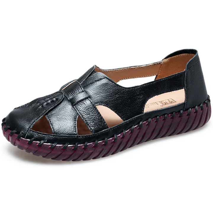 Solara – Women's Hand Stitched Leather Comfort Sandals