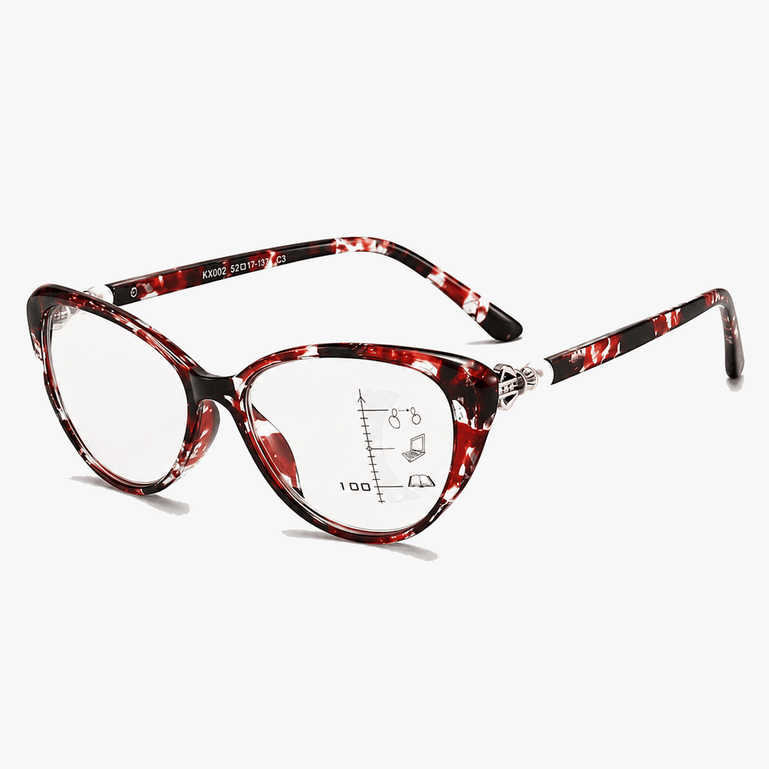 Lumora™ - Anti-Blue Light Multifocal Cat Eye Reading Glasses (40% Off)