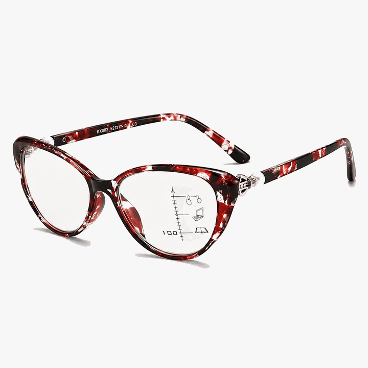 Lumora™ - Anti-Blue Light Multifocal Cat Eye Reading Glasses (40% Off)