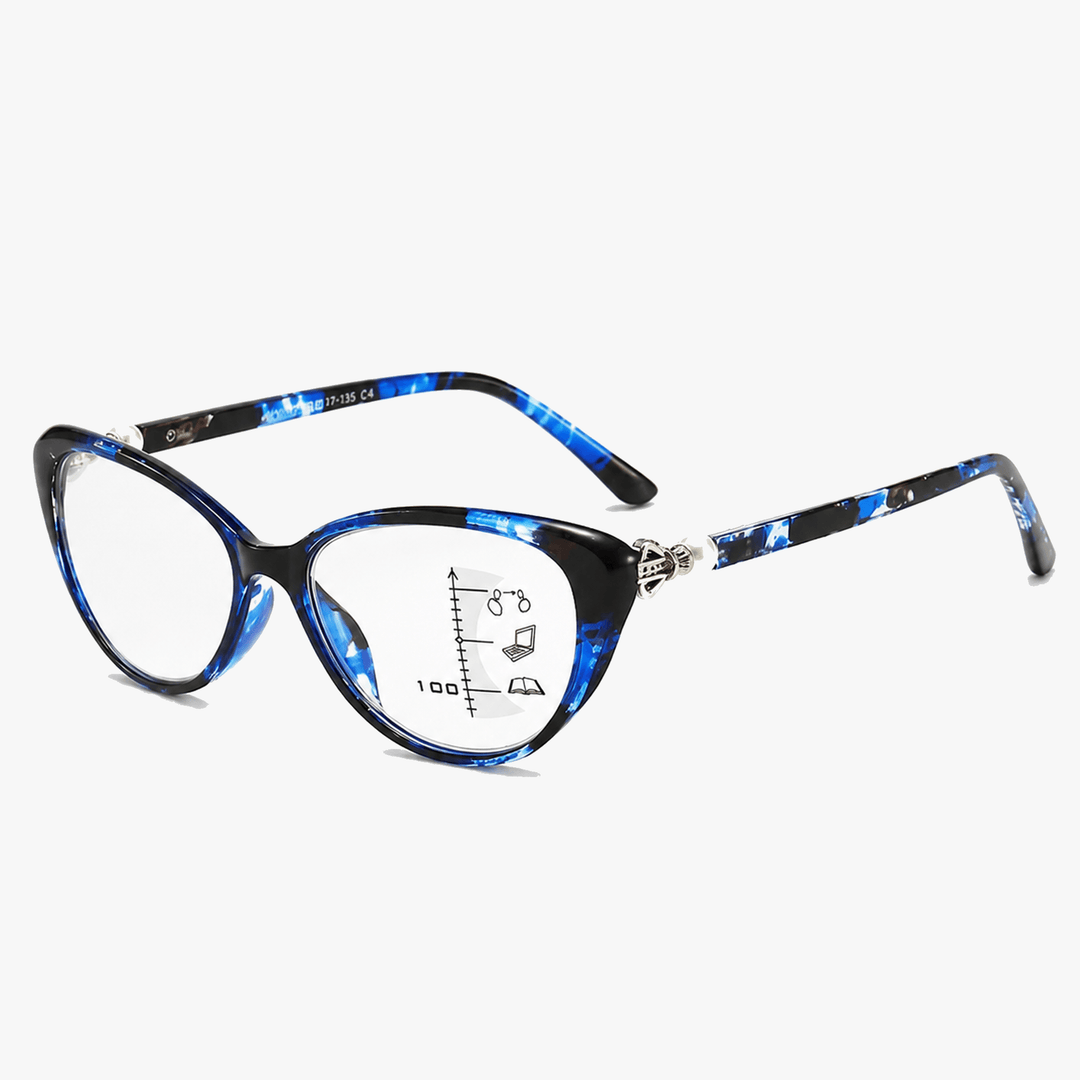 Lumora™ - Anti-Blue Light Multifocal Cat Eye Reading Glasses (40% Off)