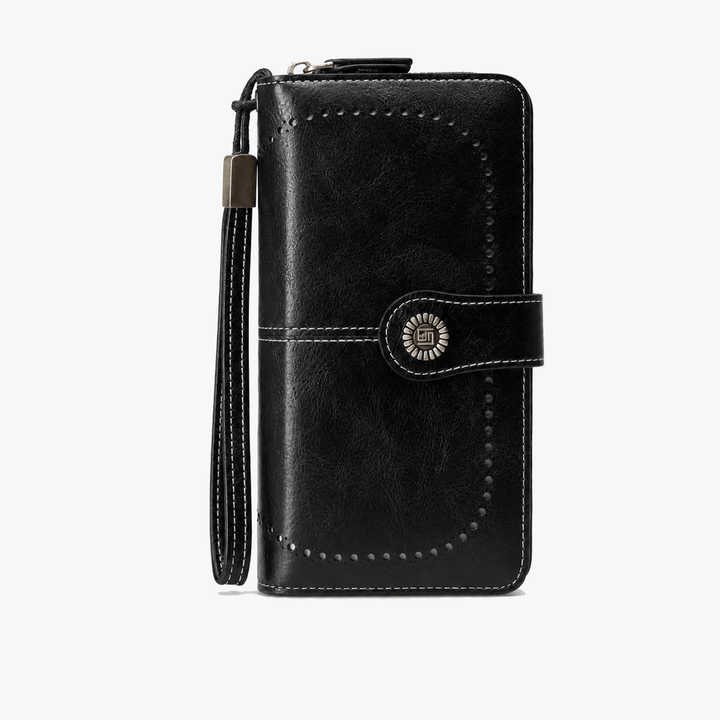 Aureden - Compact RFID Wallet with 24-Card Storage