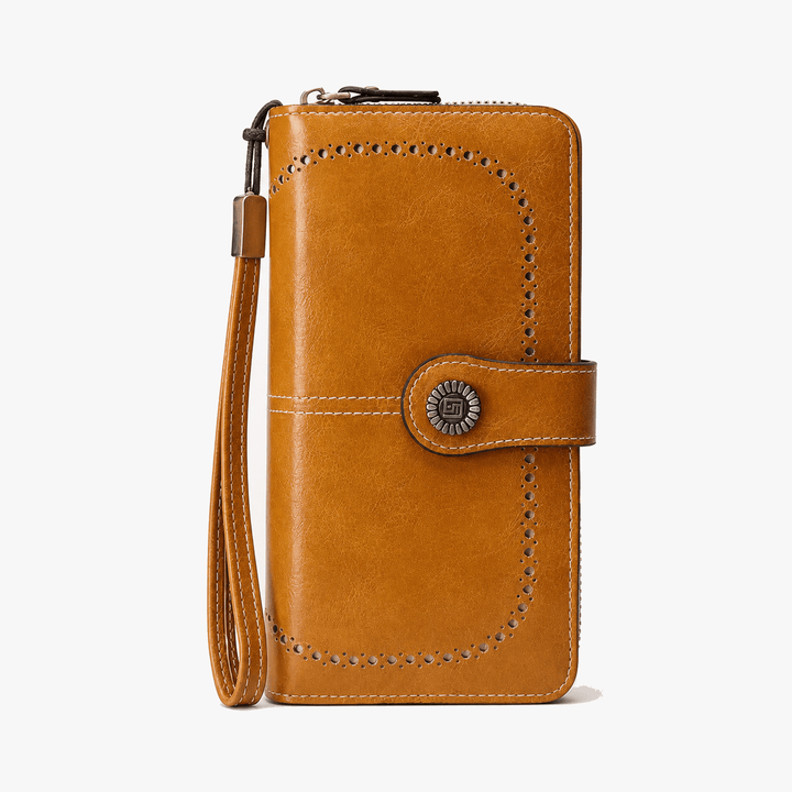 Aureden - Compact RFID Wallet with 24-Card Storage