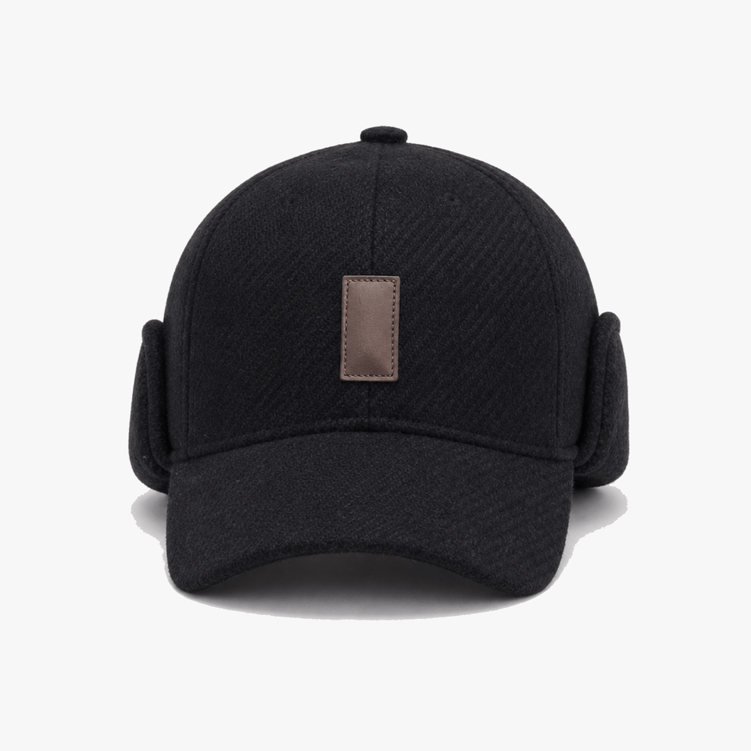 Coldguard - Fleece lined winter baseball cap with ear flaps