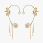 Ornata – Sparkling Butterfly Ear Cuff with Tassels